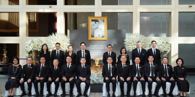 กลุ่มเอสซีบีเอกซ์จัดพิธีตักบาตรถวายเป็นพระกุศลครบ 7 วัน (สัตตมวาร) อุทิศถวายแด่สมเด็จพระเจ้าลูกเธอ เจ้าฟ้าพัชรกิติยาภา นเรนทิราเทพยวดี กรมหลวงราชสาริณีสิริพัชร มหาวัชรราชธิดา