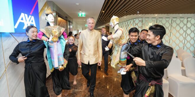 กรุงไทย-แอกซ่า ประกันชีวิต ฉลองครบรอบ 29 ปี  จัดงาน Townhall อย่างยิ่งใหญ่ พร้อมเปิดบ้านต้อนรับ 3 ผู้บริหารระดับสูง จากกลุ่มแอกซ่า ร่วมประกาศวิสัยทัศน์ และตอกย้ำความแข็งแกร่งของบริษัทฯ