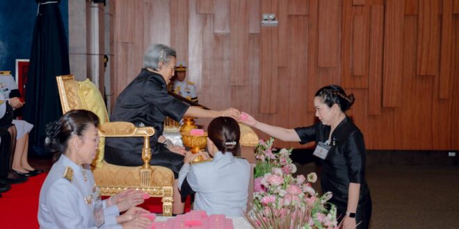 นางกัลยรัตน์ สุมิตร ผู้แทน บจก. ราชาชูรส เข้ารับพระราชทาน “เข็มอานันทมหิดล” ประจำปี 2569