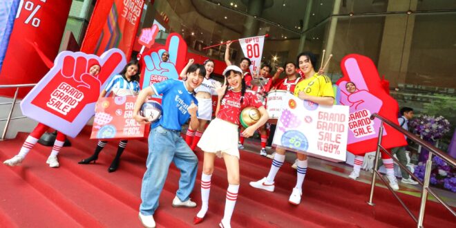 เซ็นทรัลพัฒนาเผยความสำเร็จ ‘Grand Grand Sale 2026’ เปิด 3 อินไซต์ สร้าง Mid-Year Shopping Season ขับเคลื่อนเศรษฐกิจไทย