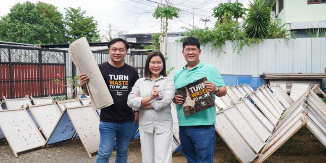 Mommy Booster จับมือ Papa Paper ปฏิวัติแพคเกจจิ้ง! ชูโมเดล Circular Economy  เปลี่ยน “กากหัวปลี” เป็นกันกระแทกรักษ์โลก