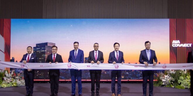 เอไอเอ ประเทศไทย เปิดตัว “AIA Connect” อย่างยิ่งใหญ่ ปักหมุดแลนด์มาร์กใหม่ รุกตลาดออฟฟิศระดับพรีเมียม ชูแนวคิด “Home-Inspired Workplace” ยกระดับย่านรัชดาฯ – พระราม 9 สู่ศูนย์กลางธุรกิจที่เชื่อมต่อทุกความเป็นไปได้