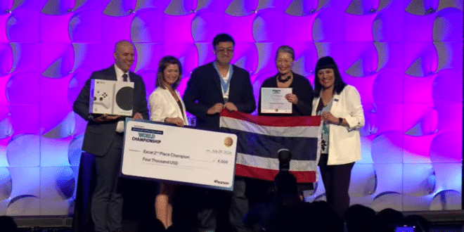 ARIT ผลักดันเยาวชนไทยสู่เวที World Championship จนนักศึกษา ม.อ. คว้ารองชนะเลิศอันดับ 1 โลก Microsoft Office Specialist World Championship 2026 โปรแกรม Microsoft Excel
