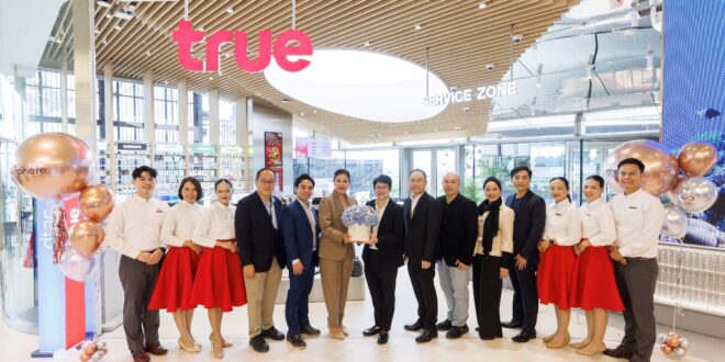 ทรูเปิด Flagship Store แห่งใหม่“True Branding Shop Happitat”เติมมิติ Tech Experience  สู่ World’s First Happiness Destination ผ่าน TrueSphere Terrace Sky พื้นที่ชมวิว 180 องศา พร้อมชู “Active & Health Tech – Urban Motion” เชื่อมเทคโนโลยี สุขภาพ และไลฟ์สไตล์