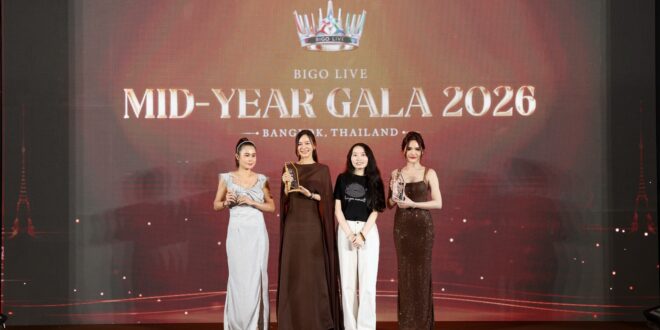 Bigo Live ประเทศไทย ร่วมเฉลิมฉลองครีเอเตอร์และผู้นำชุมชน  ผู้ขับเคลื่อนการสร้างผลกระทบในระดับโลก