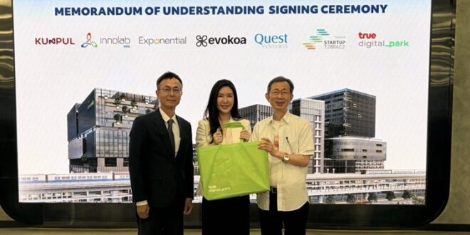 Taiwan Startup Terrace นำ 11 สตาร์ทอัพไต้หวันบุกตลาดไทย พร้อมลงนาม MoU กับ True Digital Park คณะสตาร์ทอัพไต้หวันนำเสนอโซลูชัน AI ด้านเทคโนโลยีสุขภาพ และความยั่งยืน ในงาน Techsauce Global Summit 2026