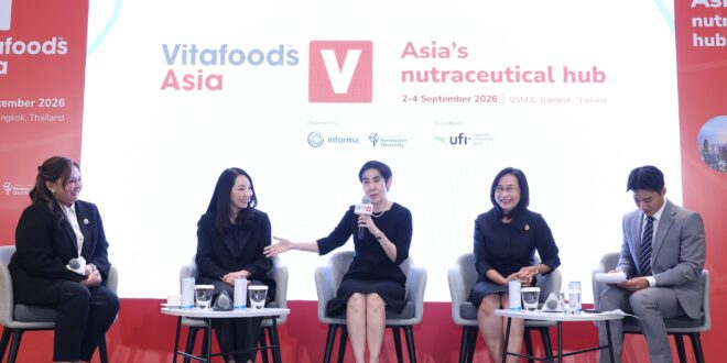 Vitafoods Asia 2026 ตัวเร่งอุตสาหกรรมสารสกัดไทย ชูงานวิจัย – เครือข่ายโลก สร้างมูลค่าเศรษฐกิจใหม่ ขานรับตลาดโภชนาการสุขภาพโลกโตทะลุล้านล้านดอลลาร์