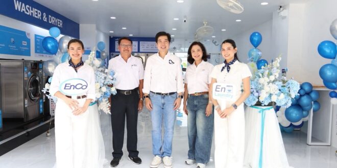 EnCo เดินกลยุทธ์สร้างรายได้ใหม่จากฐานธุรกิจเดิม ปั้นธุรกิจบริการไลฟ์สไตล์เป็น New Growth Engine ประเดิมร้านสะดวกซัก EnLaundry นำร่องที่แรก THE EnCony @TU