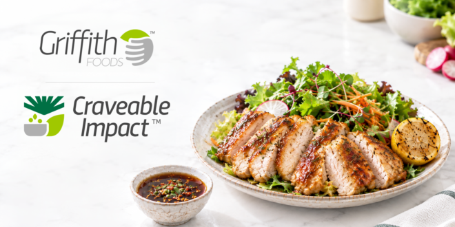 กริฟฟิทท์ ฟู้ดส์ เปิดตัว Craveable Impact™ Sodium and Sugar Solutions เดินหน้าตอบโจทย์ความท้าทายด้านโภชนาการระดับโลก