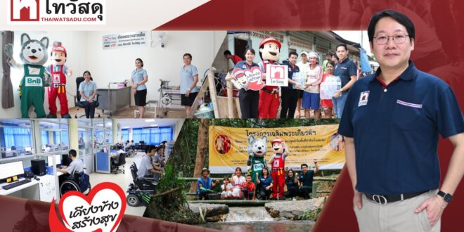 16 ปี ไทวัสดุ จาก Retail Network สู่ “Local Touchpoint” ถอดโมเดล “เคียงข้าง สร้างสุข”  ใช้พลัง 91 สาขา ขับเคลื่อน 4 มิติ สร้างคุณค่าร่วมกับชุมชน