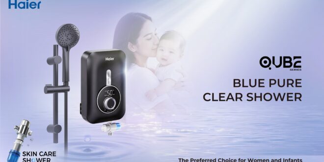 คนไทยอาบน้ำบ่อยอันดับ 3 ของโลก! ไฮเออร์ เขย่าตลาดเครื่องทำน้ำอุ่น ส่ง “QUBE Series” เจาะไทย ชูนวัตกรรม “Skin Care Shower” ยกระดับเครื่องทำน้ำอุ่นสู่โซลูชัน  “น้ำสะอาดเพื่อผิว” เสริมระบบความปลอดภัย 11 ชั้น ตอบโจทย์การดูแลตัวเองในทุกวัน