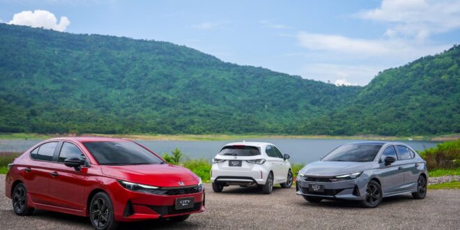 Honda City ใหม่ คว้ารางวัลสุดยอดสินค้าและบริการแห่งปี 2569  BUSINESS+ PRODUCT OF THE YEAR AWARDS 2026  สะท้อนความเชื่อมั่นต่อ Honda City ใหม่ ซิตี้คาร์ยอดนิยม