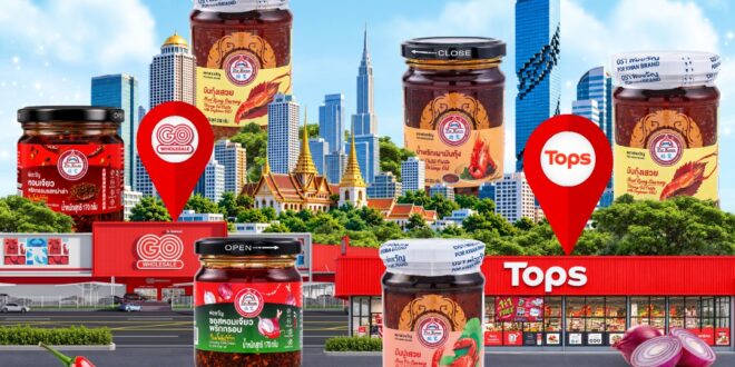 NRF ขยายช่องทางจำหน่ายผลิตภัณฑ์ “พ่อขวัญ” ที่ GO WHOLESALE และ Tops หวังส่งสินค้าฮิตให้เข้าถึงผู้บริโภคง่ายยิ่งขึ้น