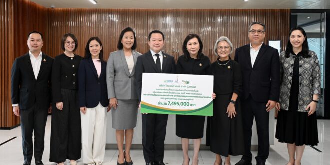 ไทยเบฟ สนับสนุนโครงการติดตั้งสถานีโทรมาตรอัตโนมัติ เพื่อเฉลิมพระเกียรติเนื่องในวาระครบ 100 ปี วันพระบรมราชสมภพ พระบาทสมเด็จพระบรมชนกาธิเบศร มหาภูมิพลอดุลยเดชมหาราช บรมนาถบพิตร