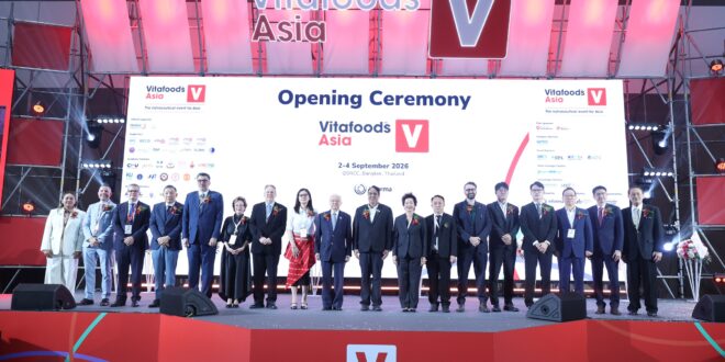 Vitafoods Asia 2026 ปักหมุดกรุงเทพฯ รับเมกะเทรนด์สุขภาพโลก ยกระดับไทยสู่ศูนย์กลางนวัตกรรมอาหารสุขภาพและสารสกัดแห่งเอเชีย