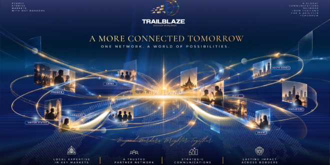 Trailblaze Mission เปิดเกมรุกตลาดโลก ปักหมุดยกระดับเครือข่ายการสื่อสารระดับโลก ภายใต้ “Trailblaze Mission Worldwide”