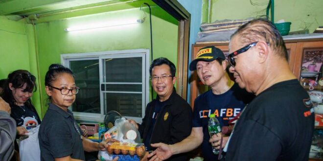 สจล. ระดมบุคลากรและจิตอาสา ลงพื้นที่ช่วยเหลือผู้ประสบอุทกภัยลาดกระบัง และ จ. ฉะเชิงเทรา ดูแลสุขภาพ ตรวจสอบระบบไฟฟ้า บรรเทาความเดือดร้อนประชาชน